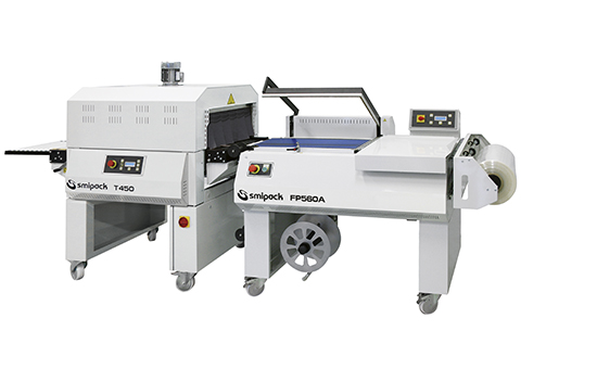 Semi-automatic and automatic L-sealers with shrink tunnel