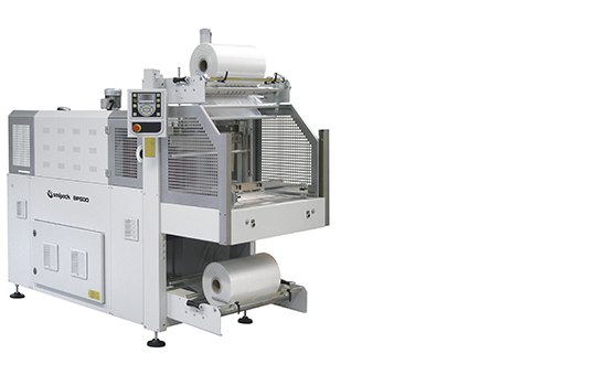 Semi-automatic and automatic shrink wrappers with sealing bar