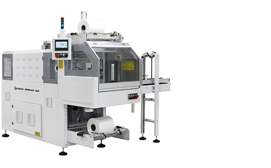 Semi-automatic and automatic shrink wrappers with sealing bar