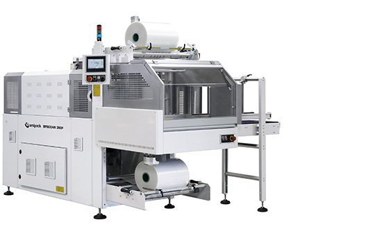 Semi-automatic and automatic shrink wrappers with sealing bar