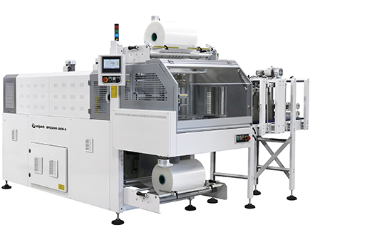 Semi-automatic and automatic shrink wrappers with sealing bar