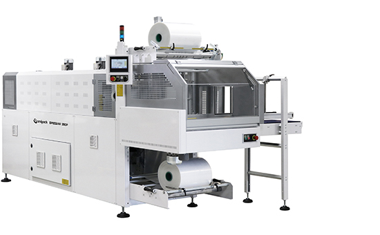 Semi-automatic and automatic shrink wrappers with sealing bar