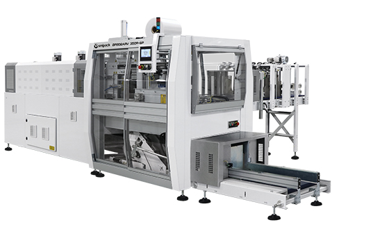 Semi-automatic and automatic shrink wrappers with sealing bar