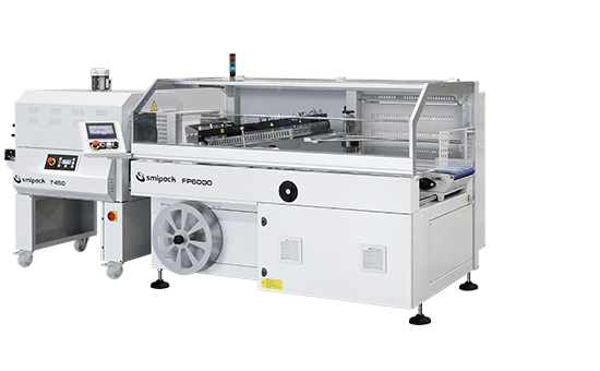 Semi-automatic and automatic L-sealers with shrink tunnel