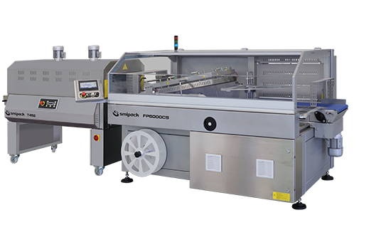 Semi-automatic and automatic L-sealers with shrink tunnel