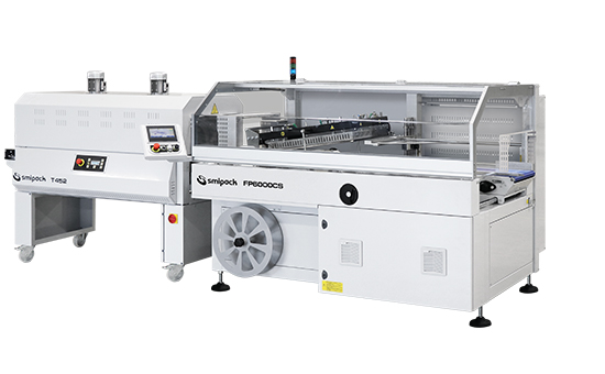 Semi-automatic and automatic L-sealers with shrink tunnel