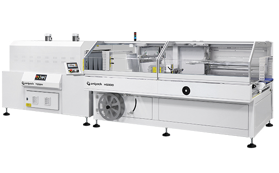 Continuous automatic sealers with shrink tunnel