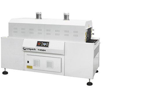 Continuous automatic sealers with shrink tunnel