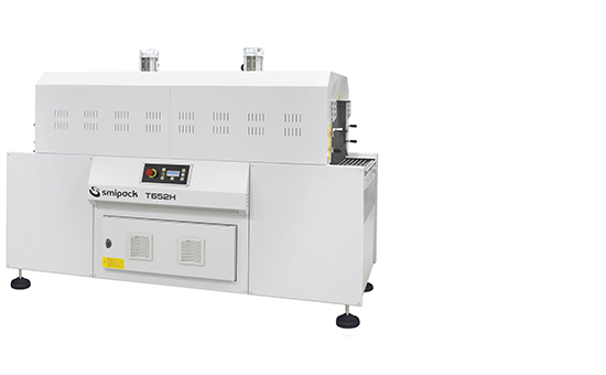 Continuous automatic sealers with shrink tunnel