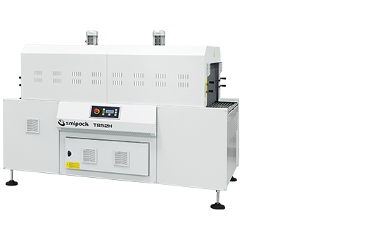 Continuous automatic sealers with shrink tunnel