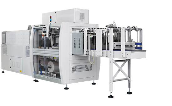 Automatic overlap shrink wrappers