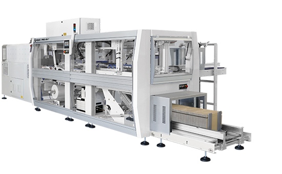 Automatic overlap shrink wrappers